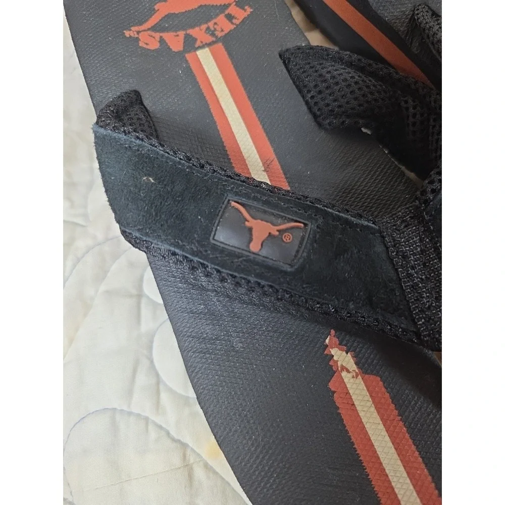 University Of Texas Longhorns Flip Flops Size Men's 9‎ Vintage Y2K